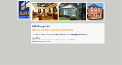 Desktop Screenshot of ahi-group.co.uk