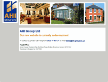 Tablet Screenshot of ahi-group.co.uk