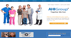 Desktop Screenshot of ahi-group.com